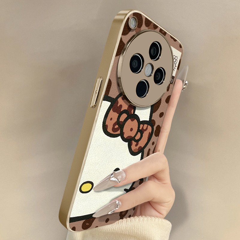 大脸kt猫适用于OPPOFindX9手机壳x7ultra新款findx8卡通x6网红x5可爱女a97高级a93s支架全包防摔小羊皮保护套