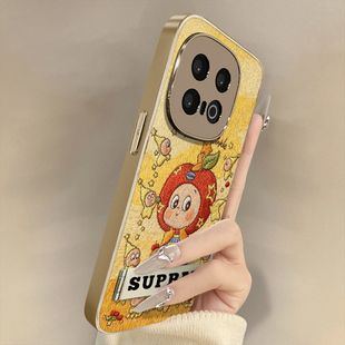 苹果星人适用于vivoiqoo15手机壳13新款 12卡通neo11网红10可爱女高级8支架7全包防摔z10turbo小羊皮z9x保护套