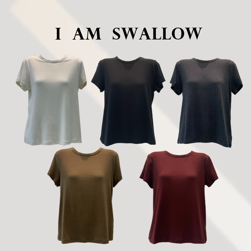 【A/M Swallow】25Ss早春新品T恤MAZ24117#6006