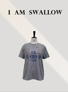 【南油实体店见主页】灰色纯棉短T恤