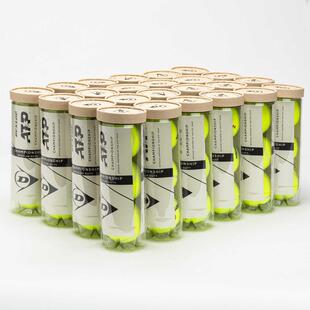海外代购Dunlop/邓禄普网球耐打飞行稳定黄色毛毡材质红土场