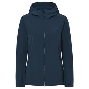 代购VAUDE巍德女士冲锋衣防风透气轻量户外风衣连帽长袖防风衣