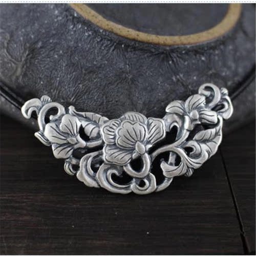 项链复古民族风老银匠手工吊坠