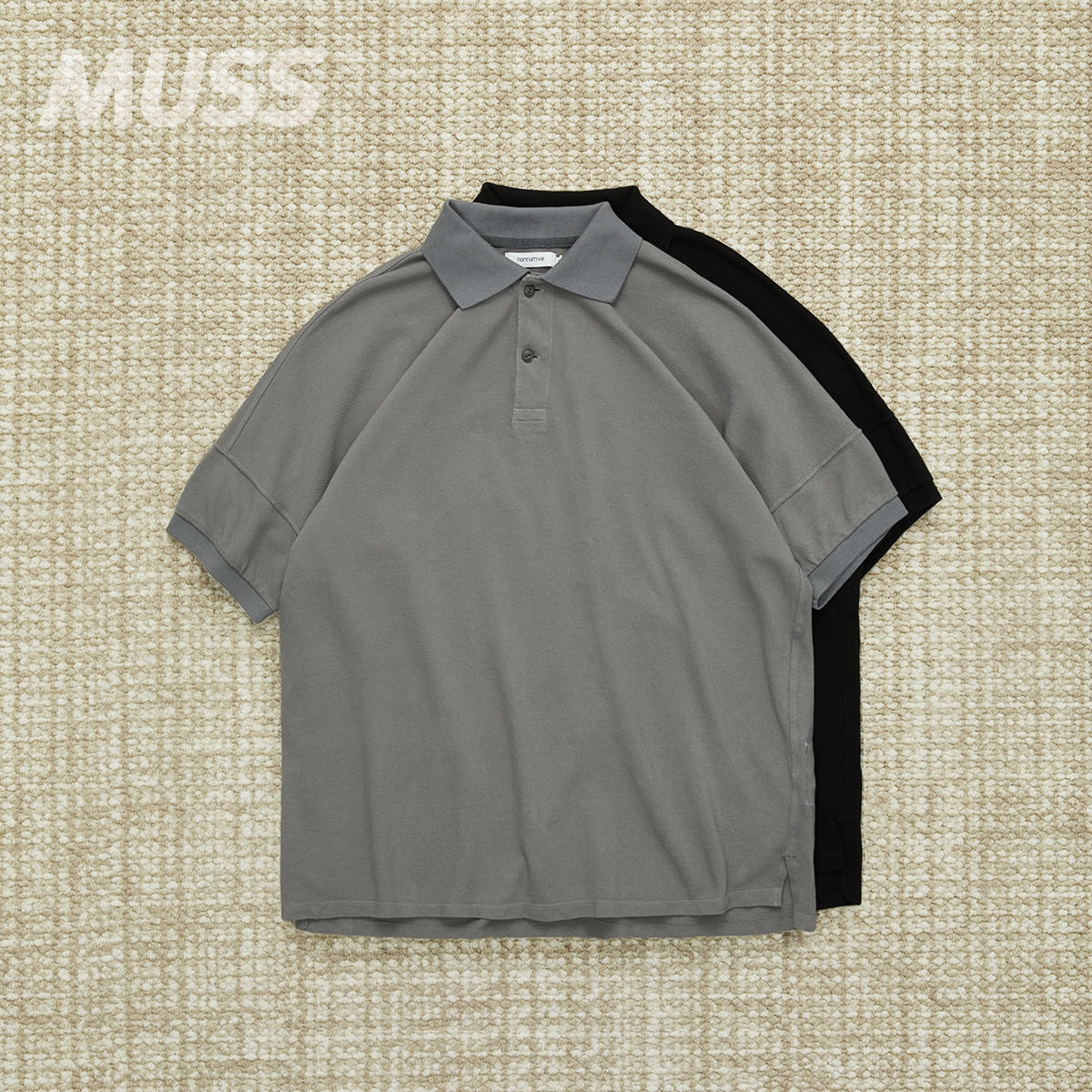 NONNATIVE日产珠地绵速干POLO衫