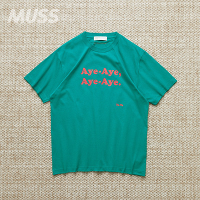 现货 INTERNATIONAL GALLERY BEAMS TEE 标语印花休闲短袖T恤25SS