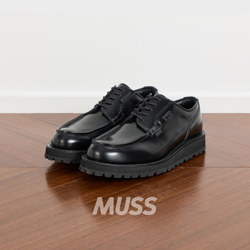 现货 N.HOOLYWOOD LEATHER SHOES 联名日产复古休闲牛皮邮差鞋