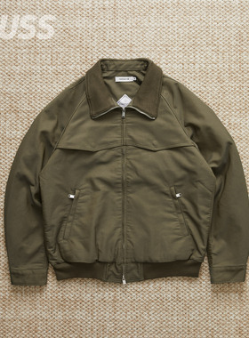现货 NONNATIVE STRANGER BLOUSE日产防风立领华达呢休闲夹克25AW