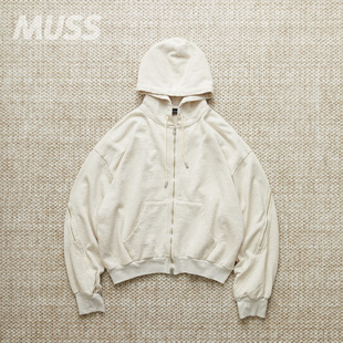 SWEAT LOOPWHEEL 日产环轮编织抓绒拉链连帽卫衣 ROTOL 现货