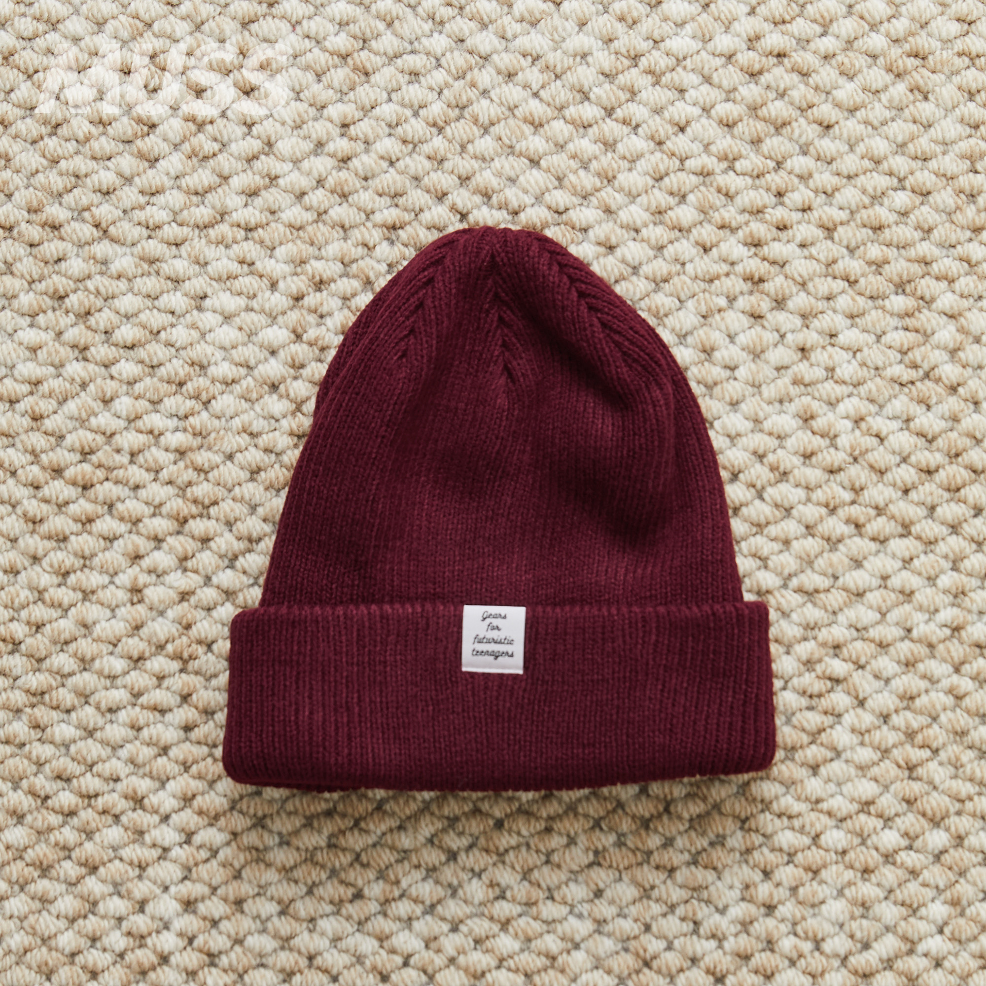 HUMANMADE爱心字母徽标针织冷帽