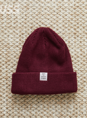 现货 HUMAN MADE CLASSIC BEANIE 爱心字母徽标针织毛线冷帽 24AW