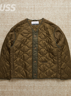 现货 OAMC PEACEMAKER COMBAT LINER 防撕裂刺绣棉服内胆夹克25AW