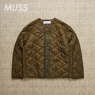 LINER 现货 COMBAT PEACEMAKER 防撕裂刺绣棉服内胆夹克25AW OAMC