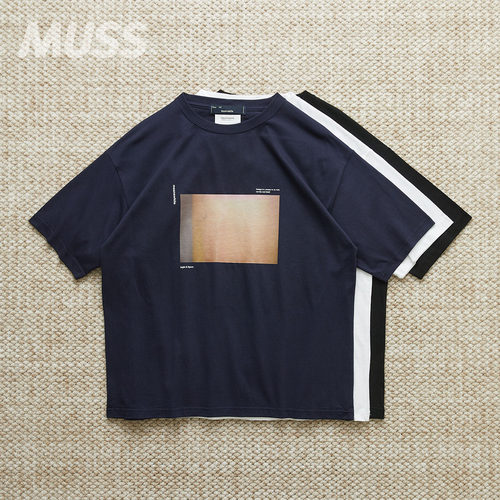 现货 MEANSWHILE PHOTOGRAPH TEE 日产摄影主题印花短袖T恤 25SS