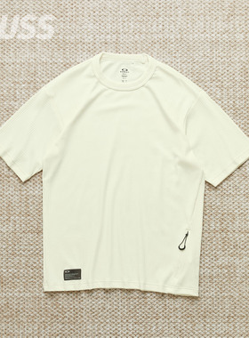 现货 OAKLEY FGL STATICTEE 5.0 拉链口袋速干透气运动短袖 25SS