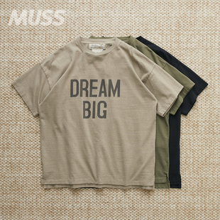 现货 REMI RELIEF JERSEY T 日产硫染做旧天竺棉印花短袖T恤 25AW