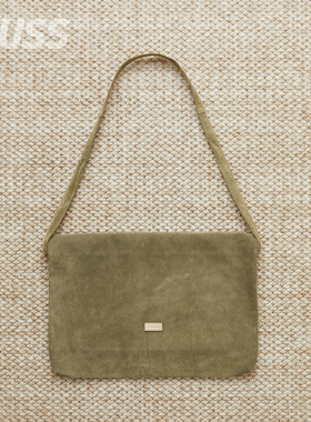 现货 HENDER SCHEME PIG FLAP 日产猪皮绒面革翻盖肩挎包 25SS