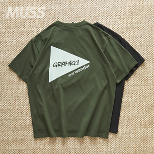 折扣合集 GRAMICCI x AND WANDER F/CE 小野人联名休闲短袖T恤