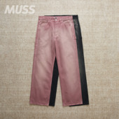 日产件染做旧帆布画家裤 现货 25AW DYED PAINTER AURALEE PRODUCT