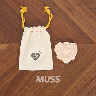 现货 HUMAN MADE HEART COMPACT MIRROR 爱心便携折叠化妆镜25SS