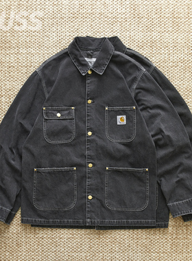 现货 CARHARTT WIP OG CHORE COAT 卡哈特石洗做旧四袋工装夹克
