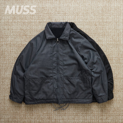 NANAMICA双面穿摇粒绒立领夹克