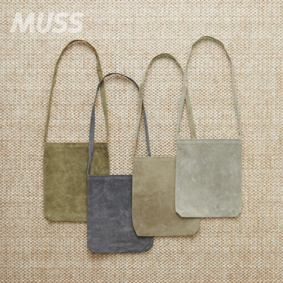 HENDERSCHEME手工绒面革单肩包