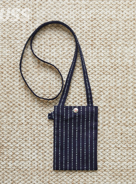 现货 HUMAN MADE MILITARY MINI BAG 爱心标语帆布通勤斜挎包25SS