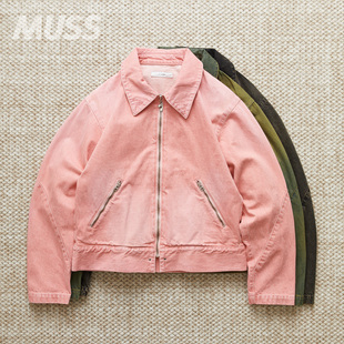 ZIP 现货 JIEDA DENIM 日产复古水洗做旧牛仔夹克 JACKET