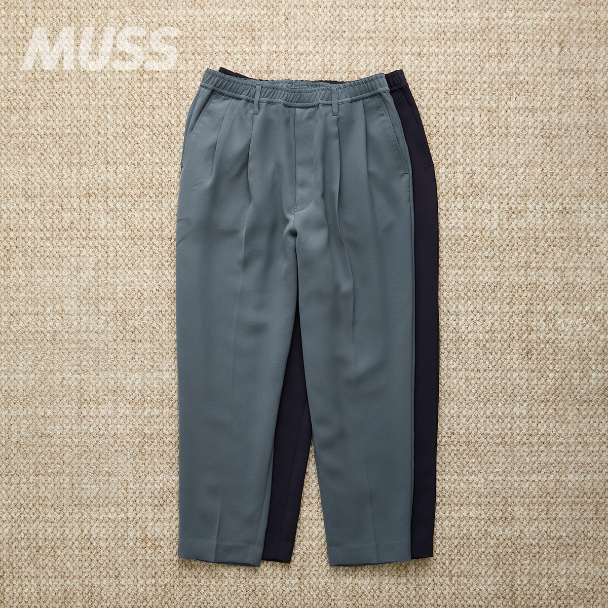 N.HOOLYWOOD日产褶裥锥形九分裤