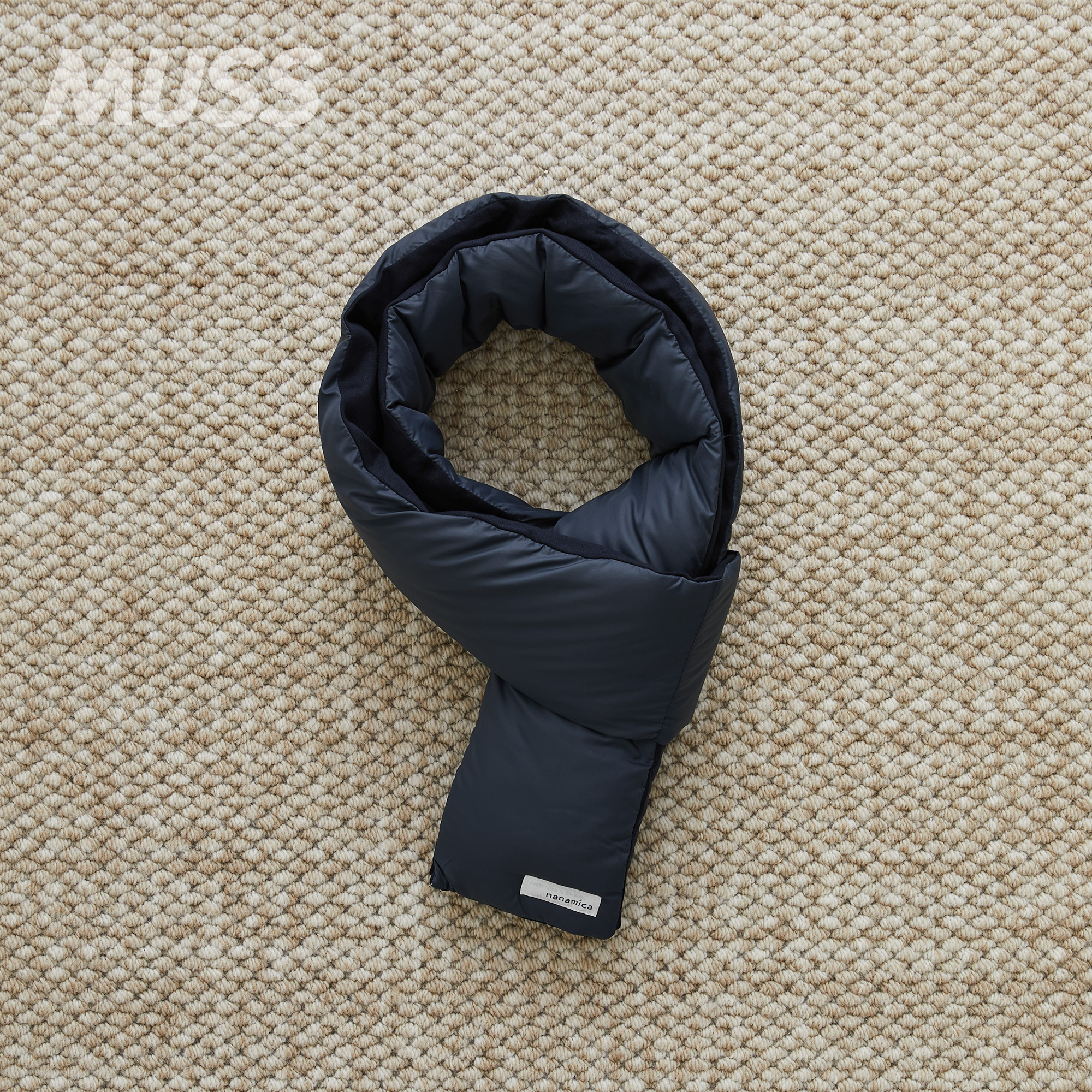 NANAMICA光电子匹马棉羽绒围巾