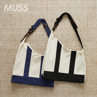 现货 KHOKI CUTTING MESSENGER BAG 日产立体剪裁帆布斜挎包25AW