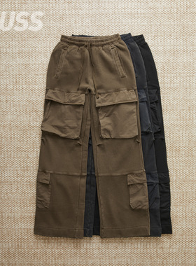 现货ENTIRE STUDIOS UTILITY SWEATS 酵素水洗多袋工装卫裤休闲裤