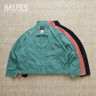 GUNGHO 夹克外套 WORK 复古做旧灯芯绒工装 25AW JACKET 现货