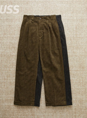 现货 TAIGA TAKAHASHI WORK TROUSERS日产复古粗花呢灯芯绒工装裤