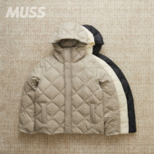 TAION CITY PACKABLE 现货 DOWN 轻量保暖菱形绗缝羽绒服外套