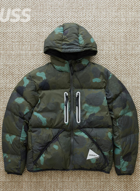 现货 AND WANDER X GRAMICCI DOWN JKT 防水保暖机能羽绒服外套