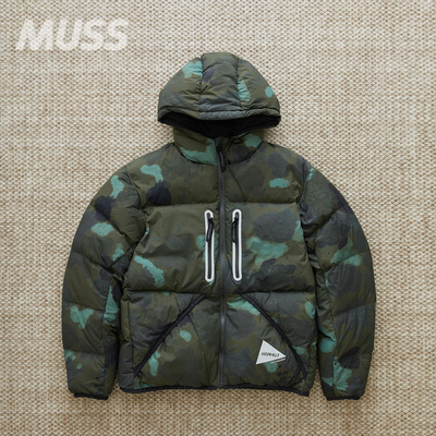 现货 AND WANDER X GRAMICCI DOWN JKT 防水保暖机能羽绒服外套