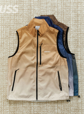 现货 GRAMICCI LT. RIPSTOP WINDVEST 轻质防水尼龙渐变马甲 25SS