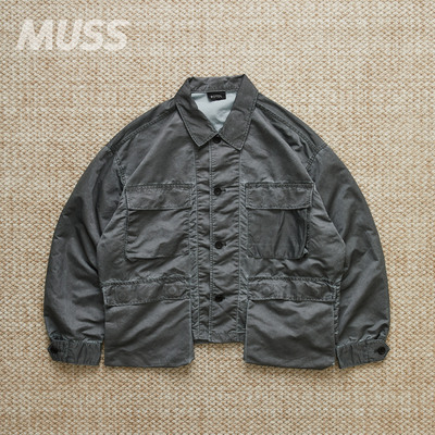 ROTOL日产做旧牛津布四袋衬衫