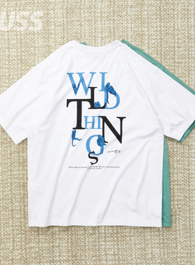 现货 NOWARTT X WILDTHINGS GOLDEN MONKEY TEE 联名休闲印花T恤
