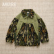 POTE 迷彩摇粒绒拼接立领夹克 HORN 现货 BOA WFELD TREE 25AW