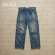 BOWWOW DENIM日产补丁做旧矿工牛仔裤 MINER REPAIRED 25AW 现货