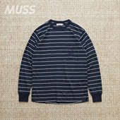 T恤 现货 25SS TEE 日产纯棉针织口袋刺绣长袖 NONNATIVE DWELLER