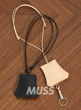 现货 HENDER SCHEME KEY NECK HOLDER 日产牛皮钥匙颈挂包 25SS
