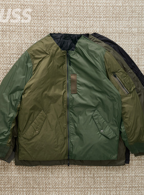现货 TAION REVERSIBLE MA-1 TYPE 双面穿军事复古保暖羽绒服夹克