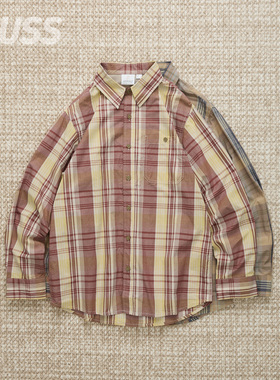 现货 GRAMICCI BROADCLOTH STANCE SHIRT 棉府绸格纹休闲工装衬衫