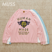 T恤 GRAPHIC HUMAN 现货 MADE 日产翅膀爱心印花长袖 SHIRT