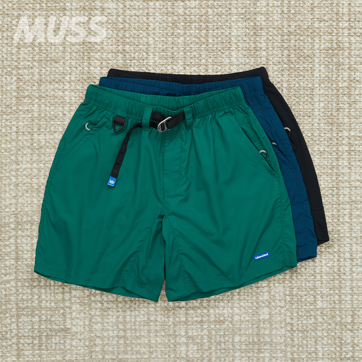 现货 LIBERAIDERS SUPPLEX NYLON SHORTS 防泼防晒机能尼龙短裤