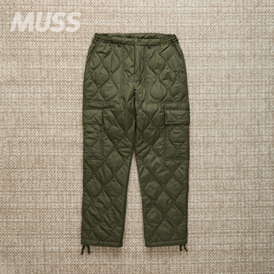 现货 TAION DOWN PANTS 防撕裂军事工装保暖休闲居家裤羽绒裤