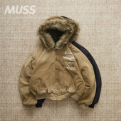 夹克 现货 25AW WORK 水洗渐变毛领底特律工装 PROTOCOL INDEX